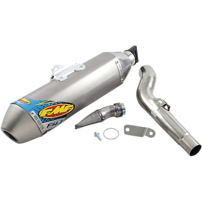 FMF Factory 4.1 RCT Titanium Slip-On by FMF